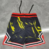 2024/25 Jordon Black Red NBA Shorts Pants