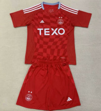 2024/25 Aberdeen Home Red Kids Soccer Jersey