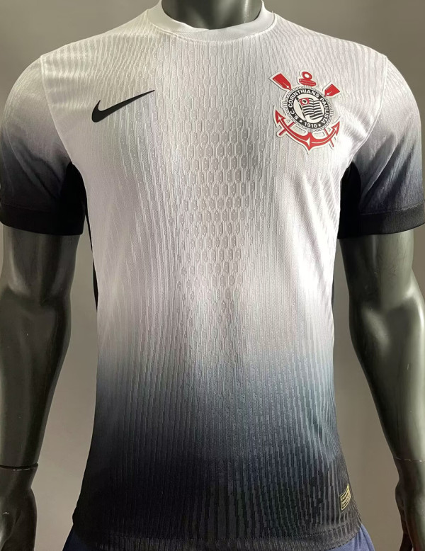 2024/25 Corinthians Home White Player Version Soccer Jersey