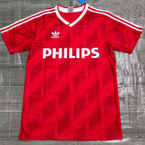 1987/88 P S V Home Red Retro Soccer Jersey