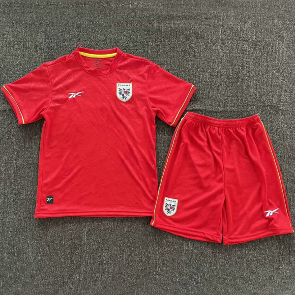 2024/25 Panama Home Red Kids Soccer Jersey