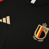 2025 Belgium  Black Training Jersey(A Set)