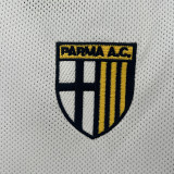 2003/04 Parma Away White Retro Soccer Jersey