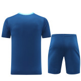 2025 Portugal Sapphire Blue Training Jersey(A Set)