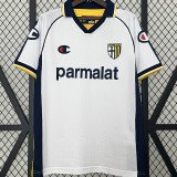 2003/04 Parma Away White Retro Soccer Jersey