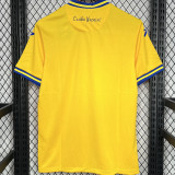 2024/25 Ukraine Home Yellow Fans Soccer Jersey