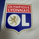 2024/25 Lyon Home White Player Version Soccer Jersey