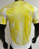 2024/25 JUV Away Yellow Player Version Soccer Jersey