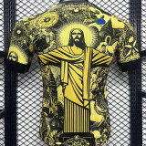 2024/25 Brazil Special Edition Yellow  Player Version Soccer Jersey