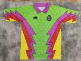 1995 Mexico Green Campos #9 GoalKeeper Retro Soccer Jersey主