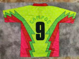 1995 Mexico Campos #9 GoalKeeper Retro Soccer Jersey 客