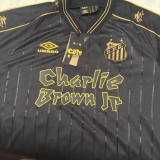 2024 Santos Charlie Brown Jr Special edition Black Fans Jersey