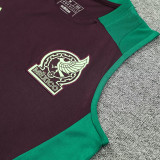 2025 Mexico Brown Vest Training Jersey(A Set)