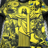 2024/25 Brazil Special Edition Yellow Fans Jersey