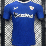 2024/25 Bibao AT Away Blue Player Version Soccer Jersey