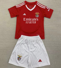 2024/25 Benfica Home Red Kids Soccer Jersey