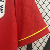 2024/25 Panama Home Red Fans Soccer Jersey 圆领