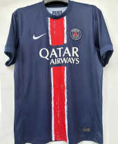 2024/25 PSG 1:1 Quality Home Blue Fans Soccer Jersey
