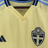 2024/25 Sweden Home Fans Soccer Jersey