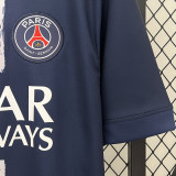 2024/25 PSG 1:1 Quality Home Blue Fans Soccer Jersey