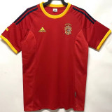 2002 Spain Home Retro Soccer Jersey