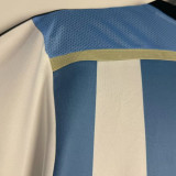 2014 Argentina Home Retro Soccer Jersey