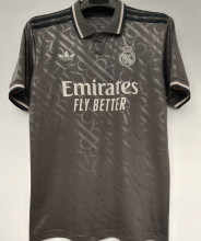 2024/25 RM 1:1 Quality Third Black Fans Soccer Jersey