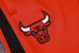 2024/25 Bulls Red Hoody Zipper Jacket Tracksuit