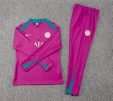 2025 PSG Rose Red Sweater Tracksuit