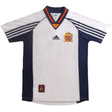 1998 Spain Away Retro Soccer Jersey