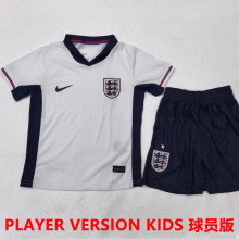 2024/25 England Home Player Version Kids Jersey 球员版童装
