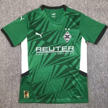 2024/25 Monchengladbach Away Green Fans Soccer Jersey