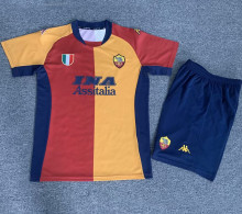 2001/02 Roma Home Retro Kids Soccer Jersey