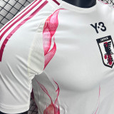 2024/25 Japan Away Y-3 White Player Version Jersey