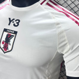 2024/25 Japan Away Y-3 White Player Version Jersey