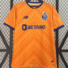 2024/25 Porto Away Orange Fans Soccer Jersey