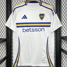 2024/25 Boca Away White Fans Soccer Jersey