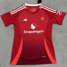 2024/25 M Utd Home Red Women Soccer Jersey 女