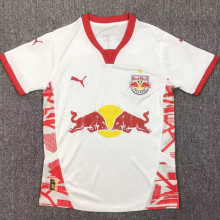 2024/25 RB SALZBURG Bull Red Home White Fans Jersey 萨尔茨堡红牛