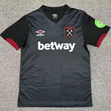 2024/25 West Ham Away Black Fans Soccer Jersey