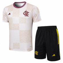 2025 Flamengo Off-White Training Jersey(A Set)