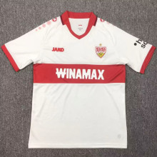 2024/25 VFB Stuttgart Home White Fans Soccer Jersey