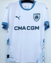 2024/25 MS 1:1 Quality Home White Fans Soccer Jersey