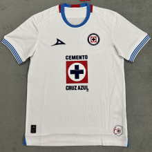 20224/25 Cruz Azul Away White Fans Soccer Jersey