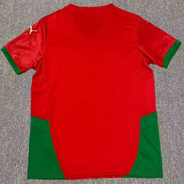 2025 Morocco Red Fans Soccer Jersey