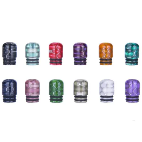 SZVAP 510 Snake Skin Resin Drip tips