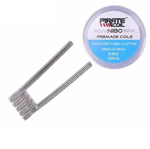 Prebuilt Ni80 Fused Clapton Wire box 10pcs