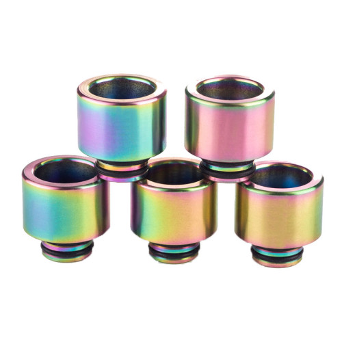 Stainless 510 Drip Tips in Rainbow Color