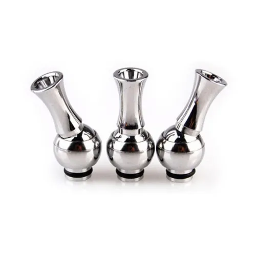 360 Degree Rotating Stainless Metal 510 Drip Tips