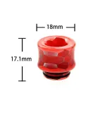 2019 New 810 Resin Luminous Drip Tips E Style
